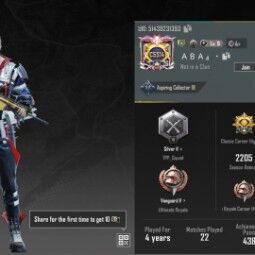Level 61 | 13 Gunlabs | 60 Weapon Skins | 48 Outfits | RP | Full Access | Email Changeable | Instant Delivery - PUBG222 1